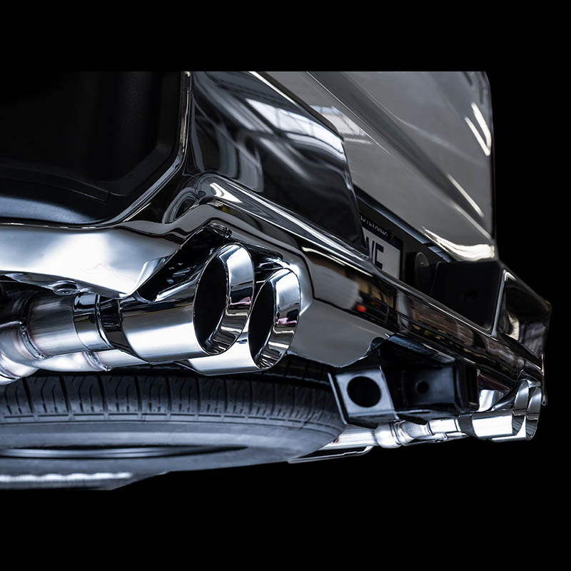 AWE Tuning | 0FG Cat-Back Exhaust Chrome Tips - Silverado / Sierra 1500 / Limited 5.3L 2019-2023