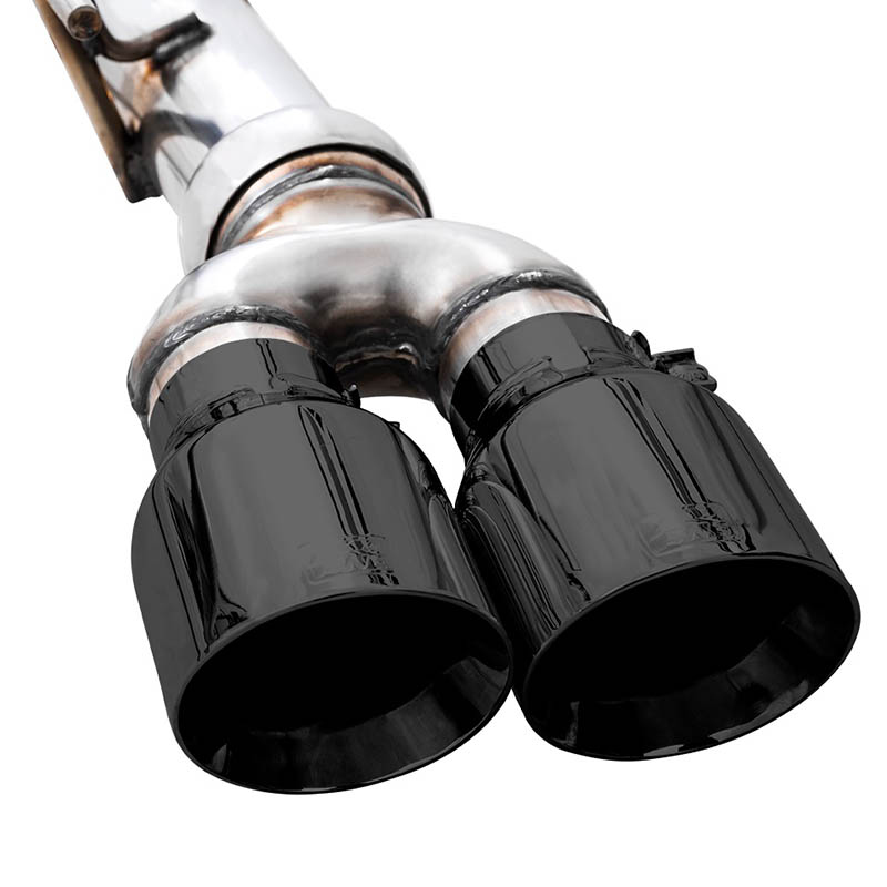AWE Tuning | 0FG Cat-Back Exhaust Black Tips - Silverado / Sierra 1500 / Limited 6.2L 2019-2023