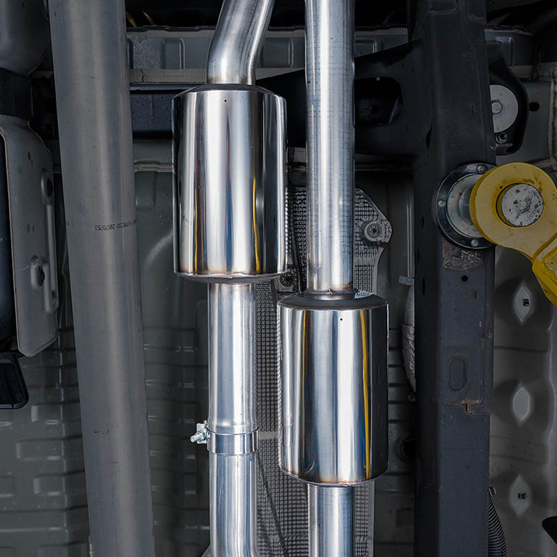 AWE Tuning | 0FG Cat-Back Exhaust Black Tips - Silverado / Sierra 1500 / Limited 6.2L 2019-2023