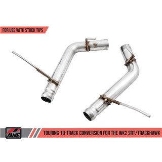 AWE Tuning | Touring-to-Track Conversion Kit (Stock Tips) - Grand Cherokee Trackhawk / SRT 6.2L / 6.4L 2014-2021
