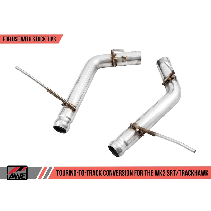 AWE Tuning | Touring-to-Track Conversion Kit (Stock Tips) - Grand Cherokee Trackhawk / SRT 6.2L / 6.4L 2014-2021