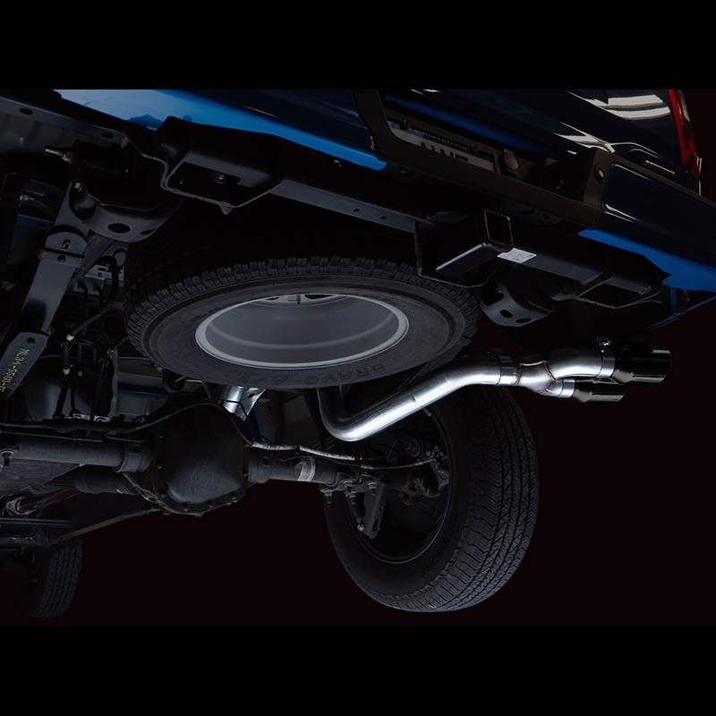 AWE Tuning | 0FG Cat-Back Exhaust (Dual Side Exit Chrome) - F-150 2.7T 2021-2023