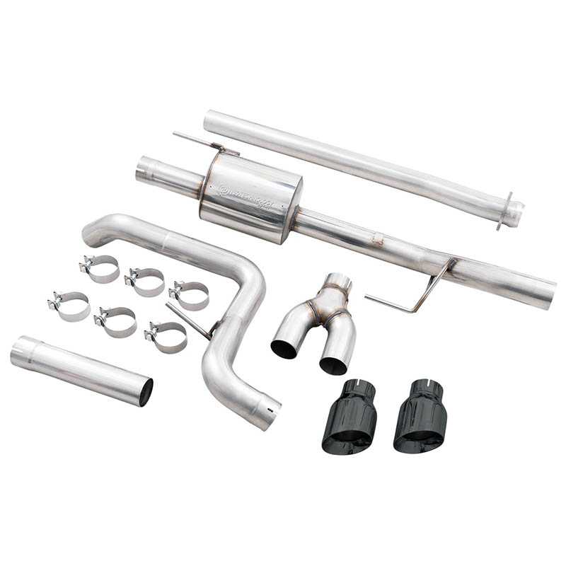 AWE Tuning | 0FG Cat-Back Exhaust (Dual Side Exit Black) - F-150 2.7T 2021-2023