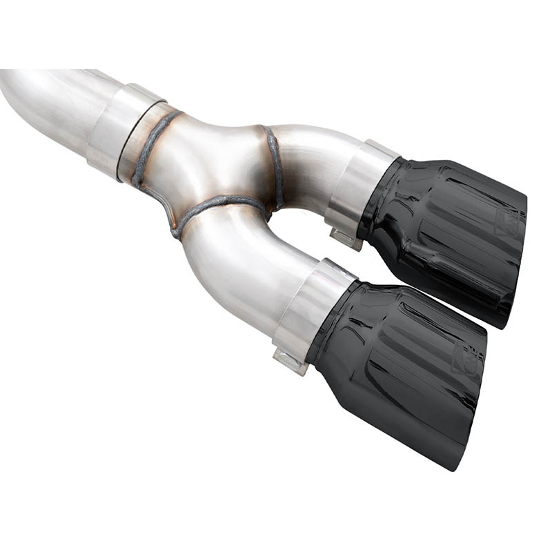 AWE Tuning | 0FG Cat-Back Exhaust (Dual Side Exit Black) - F-150 2.7T 2021-2023