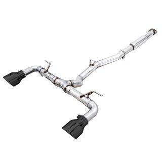 AWE Tuning | Track Cat-Back Exhaust Chrome - FR-S / BRZ / 86 / GR86 2.0L / 2.4L 2013-2023