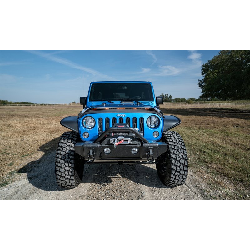 AVS | Aeroskin LightShield Pro Hood Protector - Wrangler (JK) 3.6L / 3.8L 2007-2018