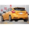 RallyArmor | RED Mud Flaps WHITE Logo - Focus 2012-2018