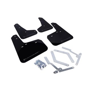 RallyArmor | Mud Flaps Grey Logo - Focus 2012-2018