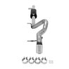 Flowmaster | American Thunder Cat-Back Exhaust System - Wrangler (JK) / Wrangler (JL) 3.6L / 3.8L 2007-2018