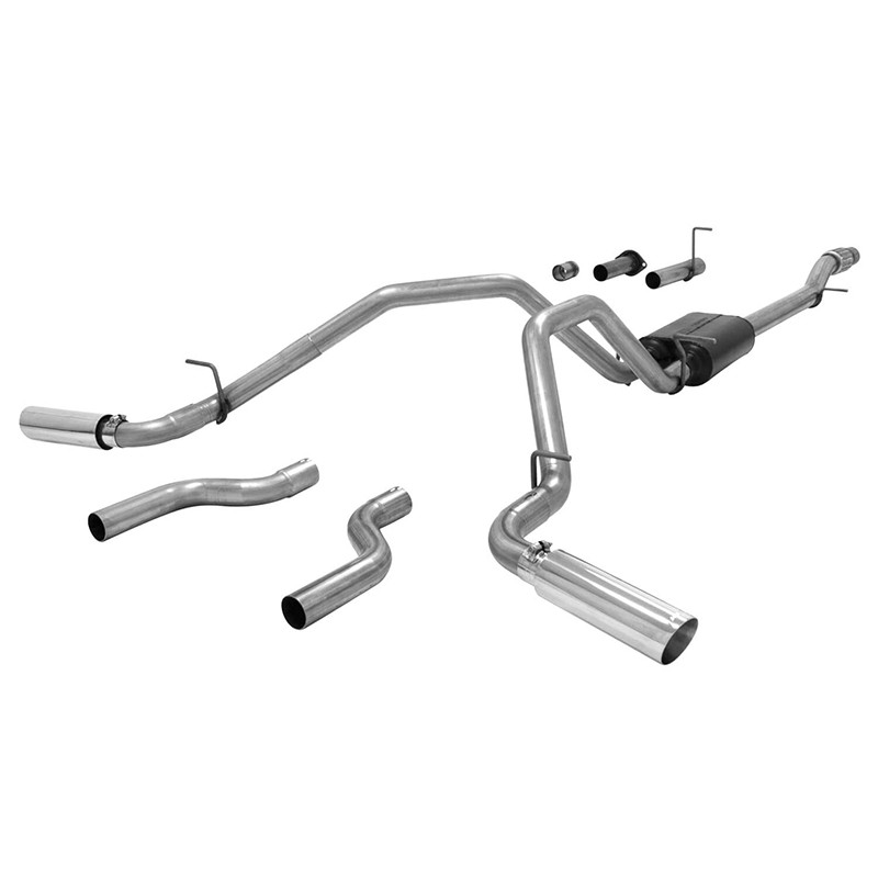 Flowmaster | American Thunder Cat-Back Exhaust System - Silverado / Sierra 1500 4.8L / 5.3L 2007-2013