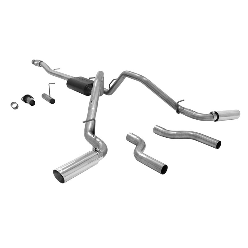 Flowmaster | American Thunder Cat-Back Exhaust System - Silverado / Sierra 1500 4.8L / 5.3L 2007-2013