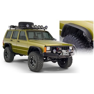 Bushwacker | Flat Style Fender Flares - Cherokee 1984-2001