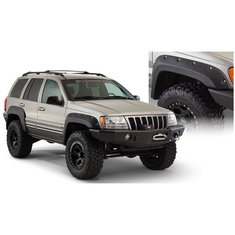 Bushwacker | Cut-Out™ Fender Flares - Grand Cherokee 4.0L / 4.7L 1999-2004
