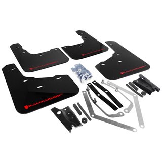 RallyArmor | Mud flap RED logo - Fiesta ST 2014-2019