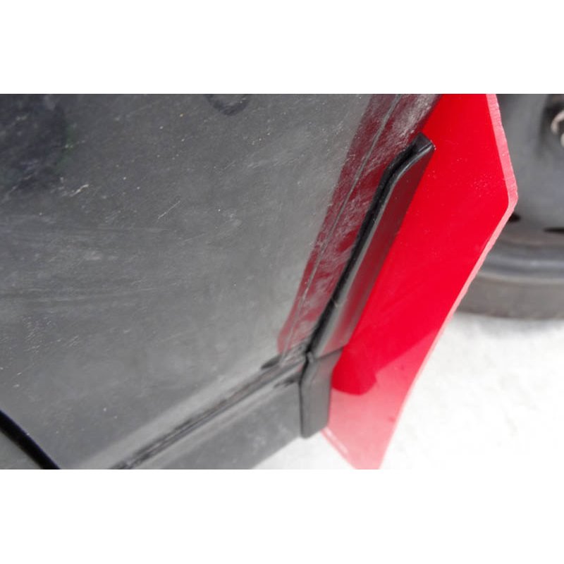 RallyArmor | Mud flap RED logo - Fiesta ST 2014-2019