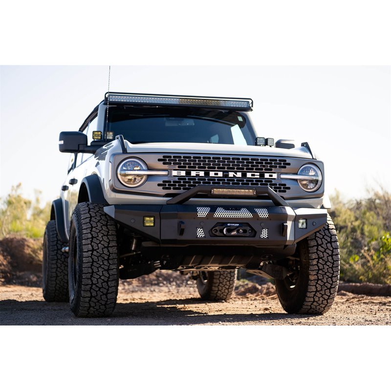 DV8 Offroad | MTO Series Front Bumper - Bronco 2.3T / 2.7T / 3.0T 2021-2022