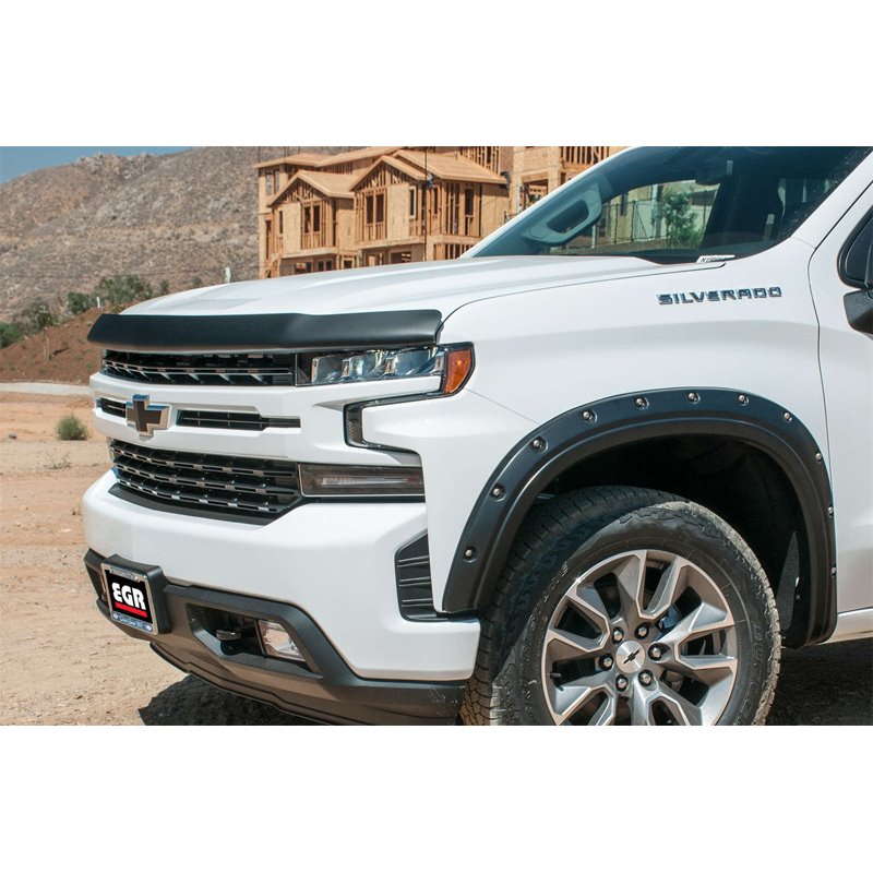 EGR | Superguard Hood Guard - Dark Smoke - Silverado 1500 / Silverado 1500 LTD 2019-2022