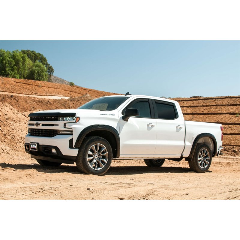 EGR | Superguard Hood Guard - Dark Smoke - Silverado 1500 / Silverado 1500 LTD 2019-2022