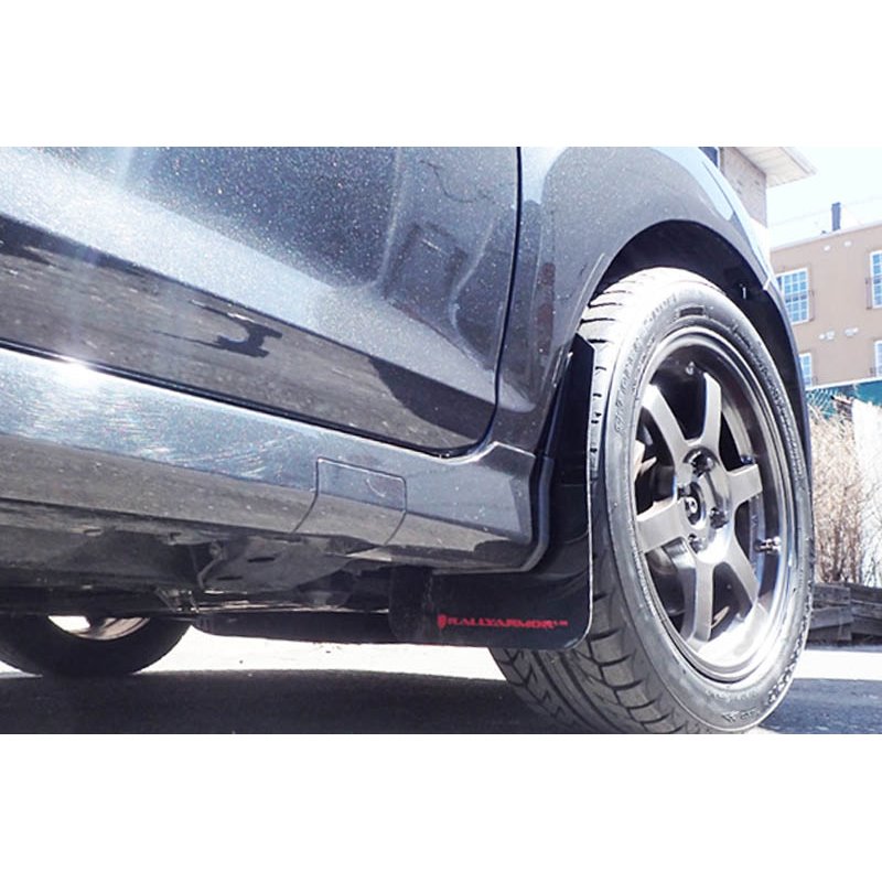 RallyArmor | Mud flap RED logo - Fiesta ST 2014-2019