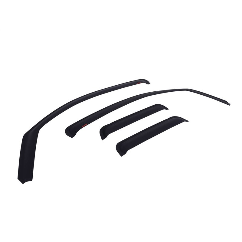 EGR | In-Channel Window Visors - Front/Rear Set - Matte Black - Chevrolet / GMC 2007-2013