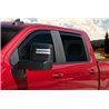 EGR | In-Channel Window Visors - Front/Rear Set - Matte Black - Silverado 2500 HD / Silverado 3500 HD / Sierra 2500 HD / Sierra 
