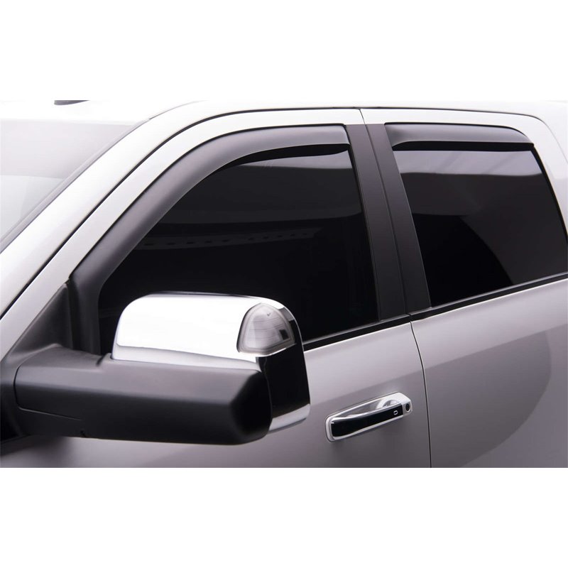 EGR | In-Channel Window Visors - Front/Rear Set - Matte Black - Ram 1500 / Classic / 2500 2009-2020