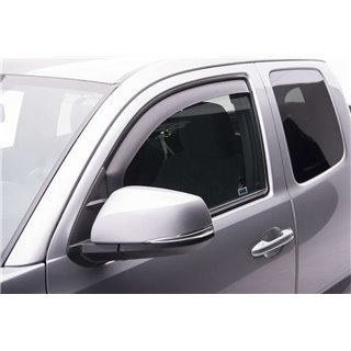 EGR | In-Channel Window Visors - Front/Rear Set - Matte Black - Tacoma 2.7L / 3.5L / 4.0L 2015-2021