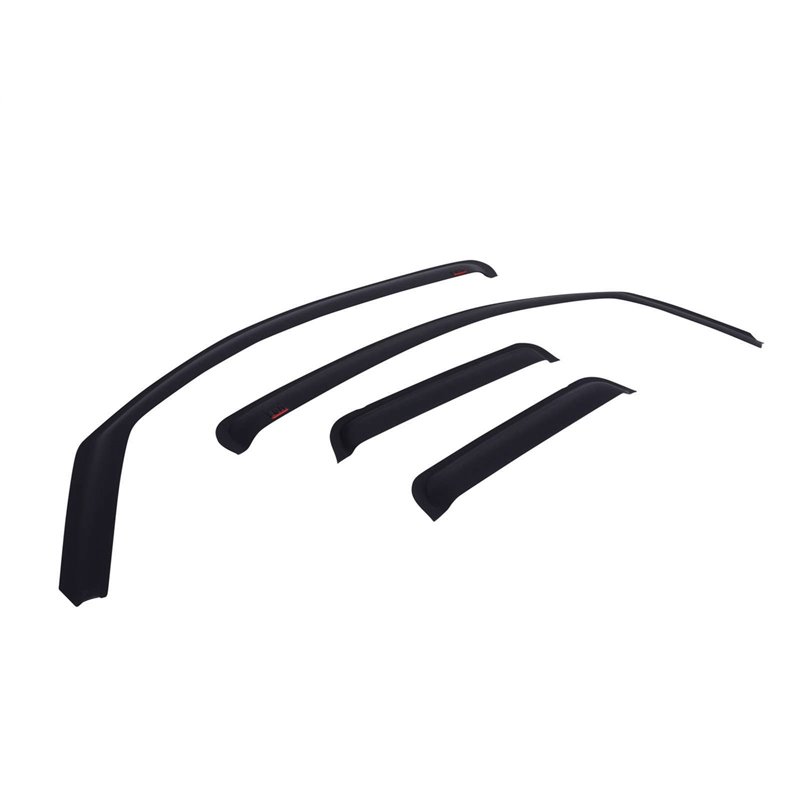 EGR | In-Channel Window Visors - Front/Rear Set - Matte Black - Tundra 2007-2021