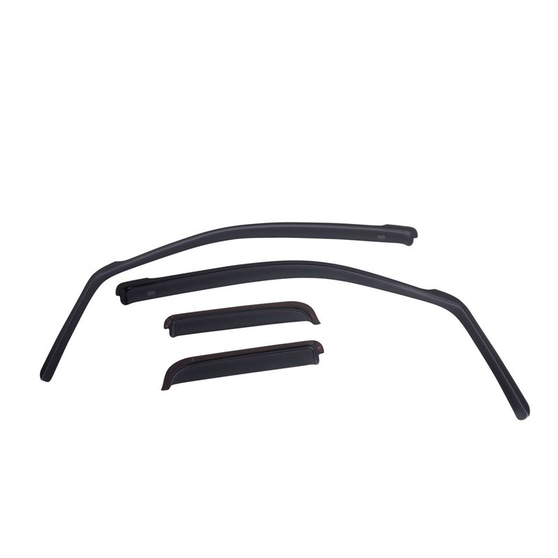 EGR | In-Channel Window Visors - Front/Rear Set - Dark Smoke - Cherokee 2.0T / 2.4L / 3.2L 2014-2021