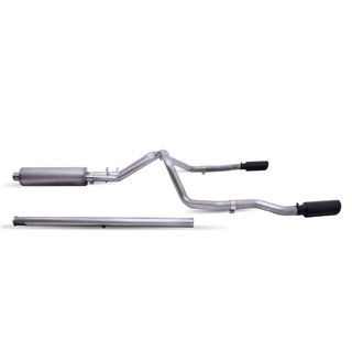 Gibson | Black Elite Cat-Back Dual Split Exhaust System