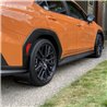 RallyArmor | Black UR Mud Flap Orange Logo - WRX 2022-2024