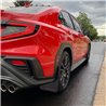 RallyArmor | Black UR Mud Flap Red Logo - WRX 2022-2024