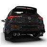 RallyArmor | Black UR Mud Flap Grey Logo - Golf GTI / R (MK8) 2022-2024