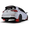 RallyArmor | Red UR Mud Flap White Logo - Golf GTI / R (MK8) 2022-2024