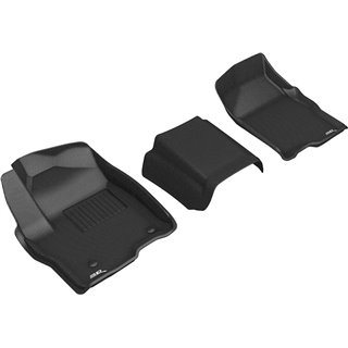 3D Mats | KAGU Floor Mat - Avant - Silverado / Sierra 1500 2019-2023