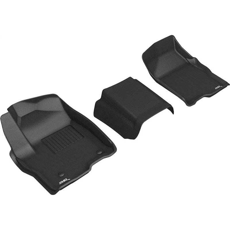 3D Mats | KAGU Floor Mat - Avant - Silverado / Sierra 1500 2019-2023