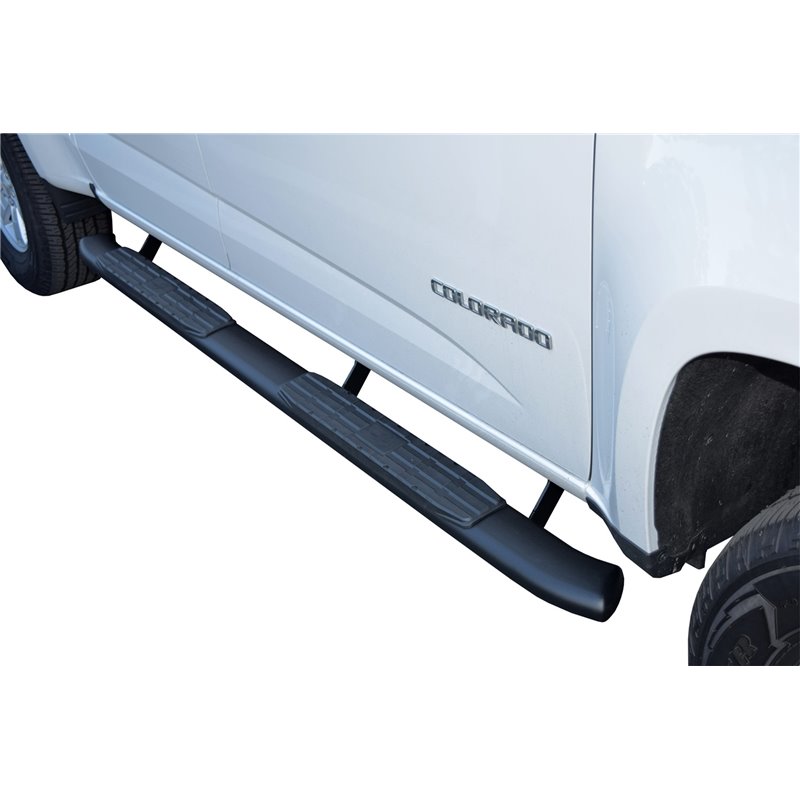 Enthuze | Blackout Series Side Bar - Silverado / Sierra 1500 / HD Double Cab 2019-2024