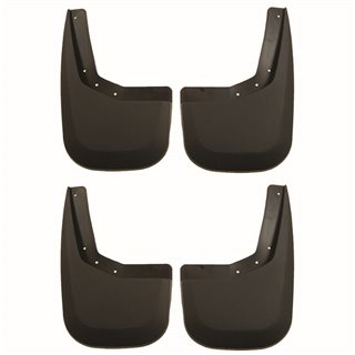 Enthuze | Mud Guards - Front & Rear Kit - Colorado / Canyon 2015-2022 (w/o Fender Flares or Cladding)