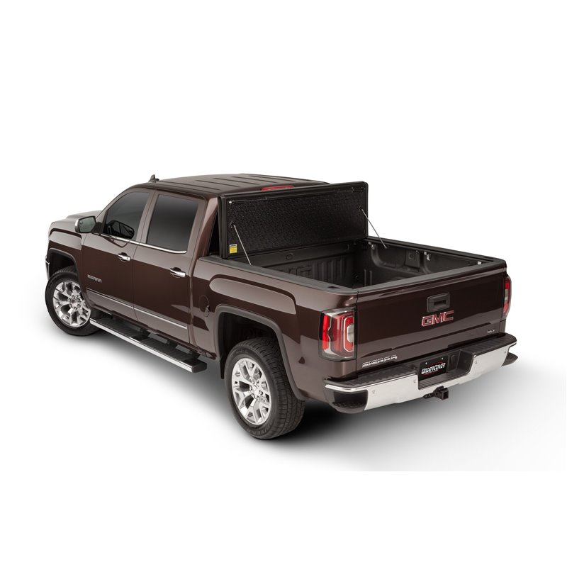 Enthuze | R-Series Hard Folding Tonneau Cover - Silverado / Sierra 1500 / HD 6.6' Bed 2014-2019