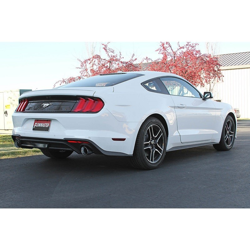 Flowmaster | Outlaw Series Axle-Back Exhaust System - Mustang 2.3T / 3.7L / 5.0L 2015-2021