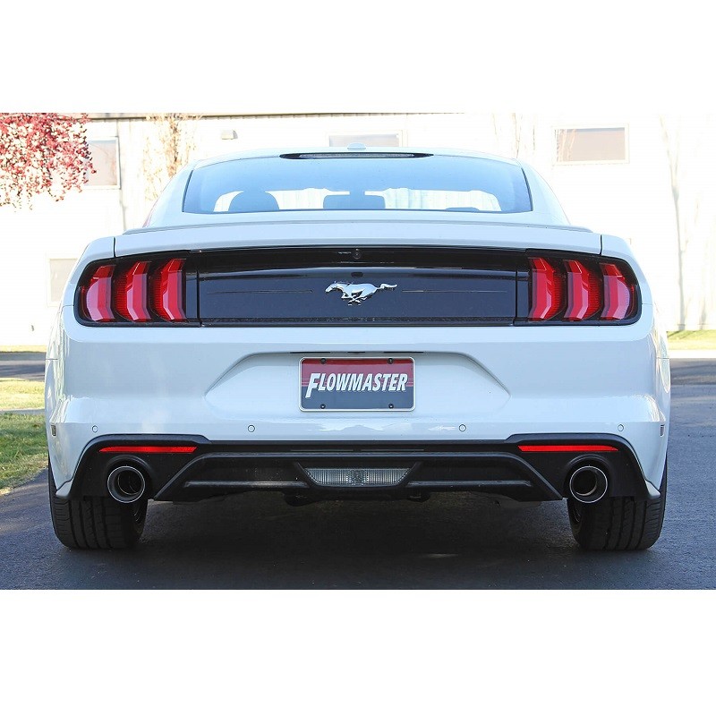 Flowmaster | Outlaw Series Axle-Back Exhaust System - Mustang 2.3T / 3.7L / 5.0L 2015-2021