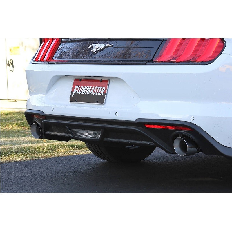 Flowmaster | Outlaw Series Axle-Back Exhaust System - Mustang 2.3T / 3.7L / 5.0L 2015-2021