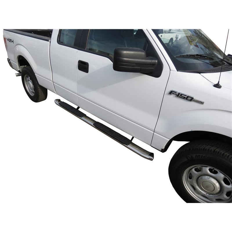 Enthuze | Stainless Steel Series Side Bar - Ram 1500 / Classic Quad Cab 2009-2023