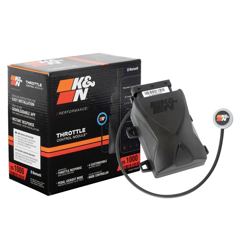 K&N | Throttle Control Module - Cadillac / Chevrolet / Chrysler / Dodge / Ford / GMC / Jeep / Lincoln 2009-2023