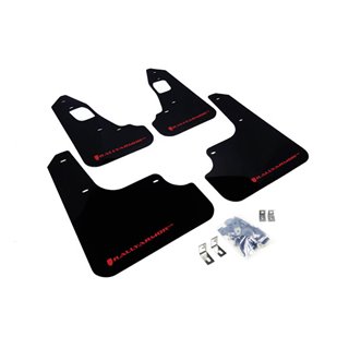 RallyArmor | Mud flap Red logo - EVO X 2008-2015