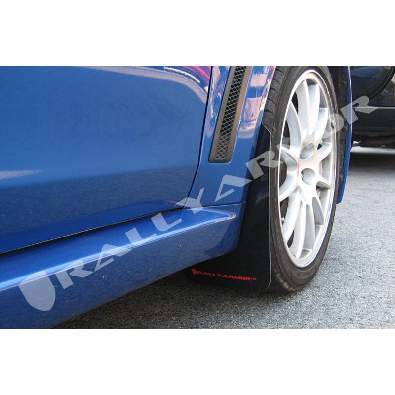 RallyArmor | Mud flap Red logo - EVO X 2008-2015