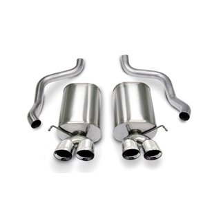 Corsa | Sport Axle-Back Exhaust System - Corvette 6.0L / 6.2L 2005-2008