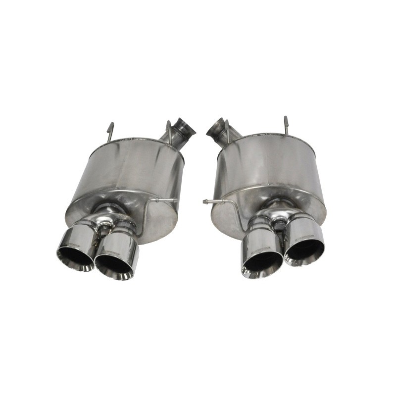 Corsa | Sport Axle-Back Exhaust System - Mustang 5.8L 2013-2014
