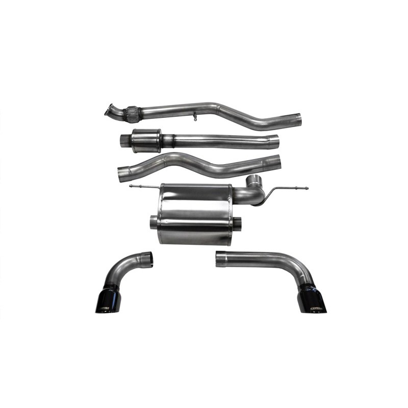 Corsa | Touring Cat-Back Exhaust System - 335i 3.0T 2012-2015