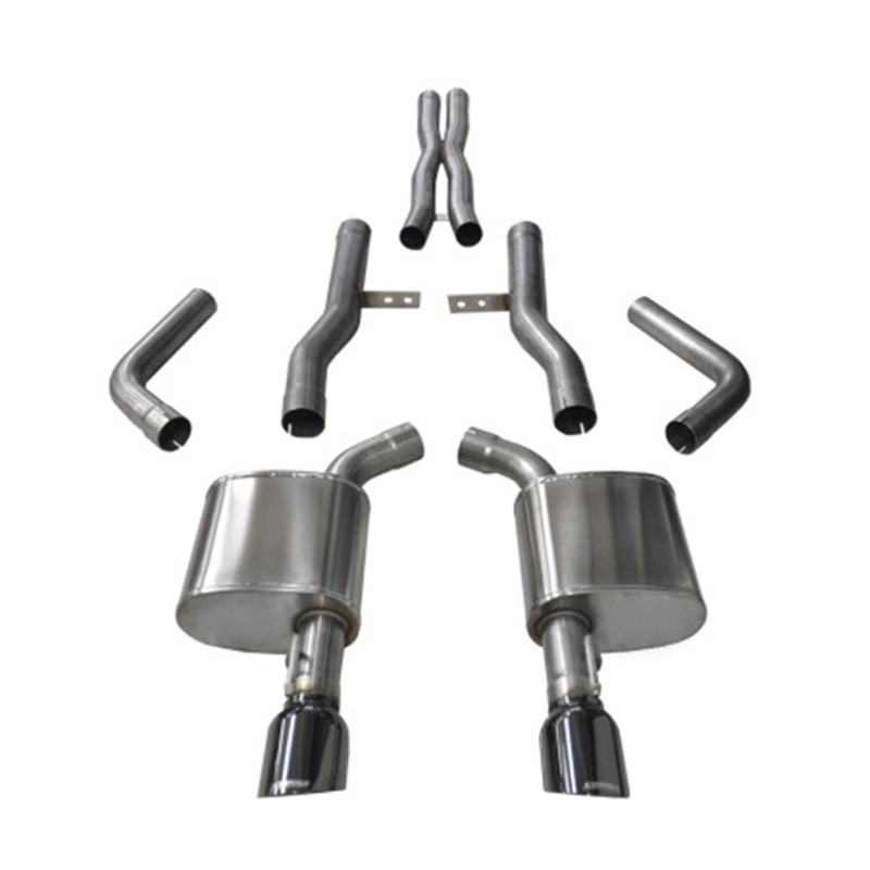 Corsa | Xtreme Cat-Back Exhaust System - Charger 6.2L / 6.4L 2015-2020